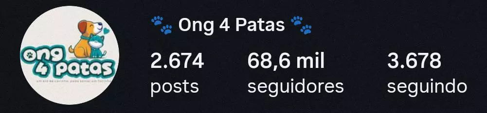 Logo ONG 4 Patas